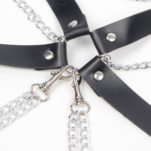 Subblime Strap-On Harness with Chain Detail