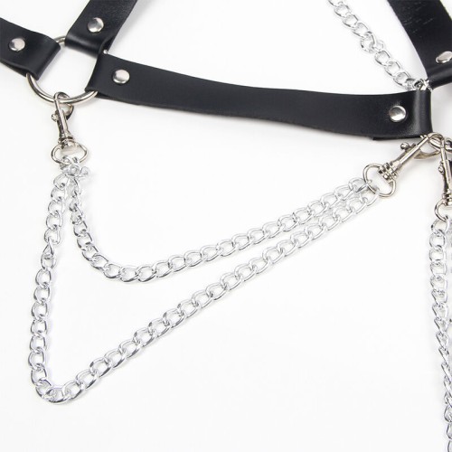 Subblime Strap-On Harness with Chain Detail