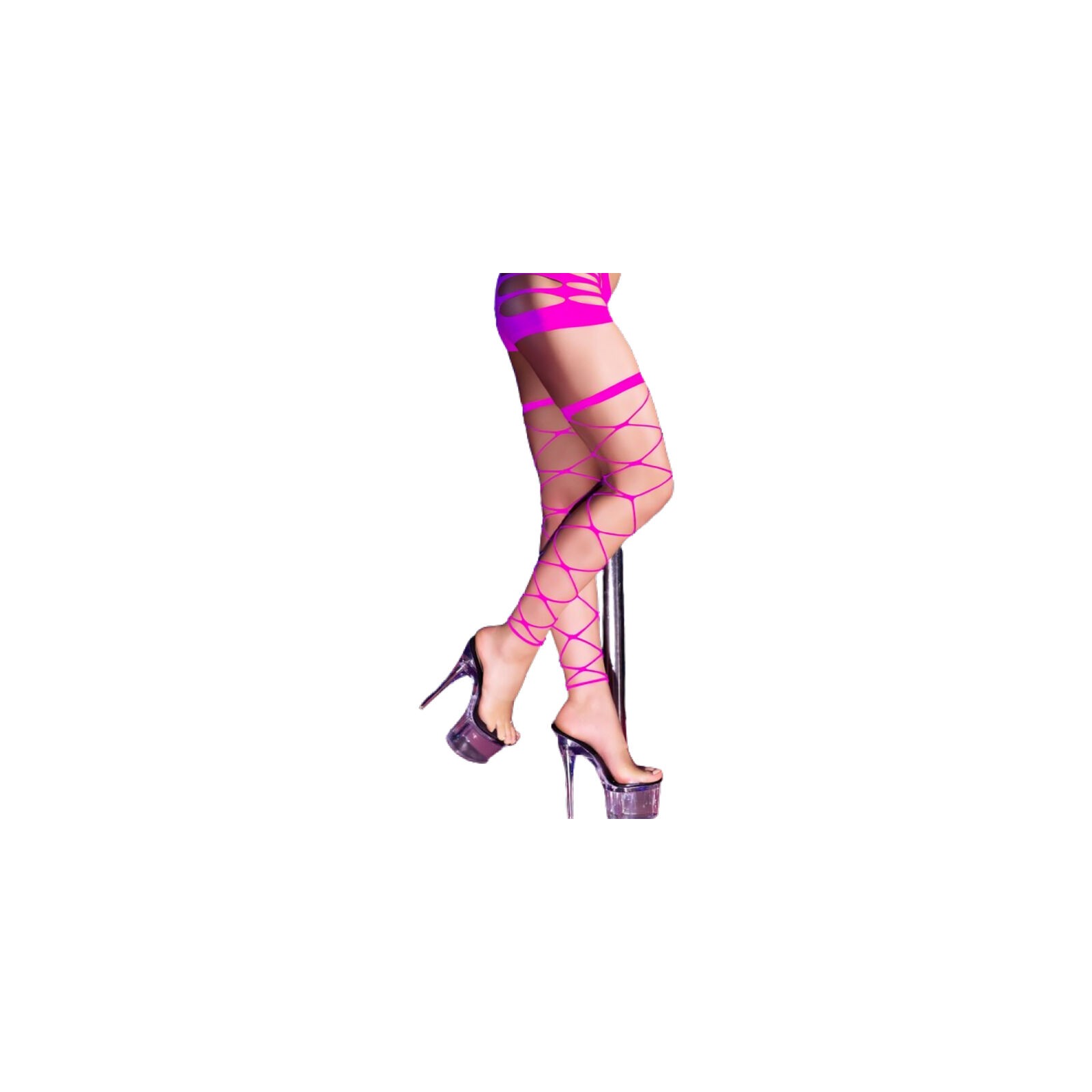 Chilirose CR 4264 Fuchsia Cabaret Stockings