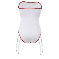 Subblime Sexy Nurse Costume Teddy S/M - Tempting Attire