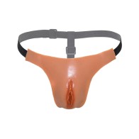 Alter Ego Crotchless Thong Adjustable Natural