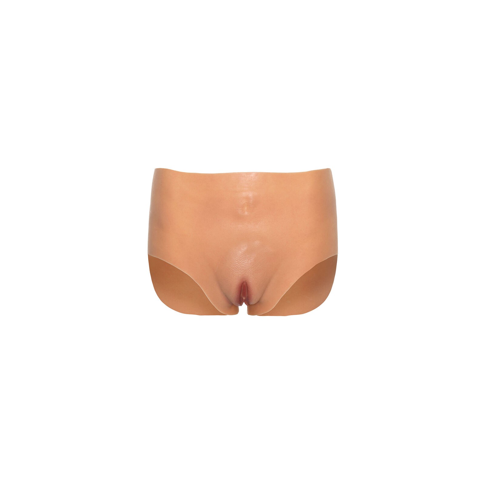 Alter Ego Open Crotch High Waist Brief Natural