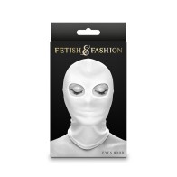 Fetish & Fashion Eye Opening Mask White Nylon