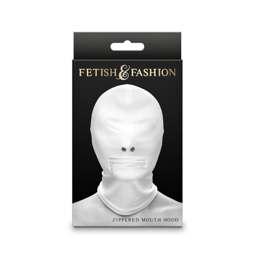 Fetish & Fashion Full Mask - Zipper Closure for Play