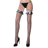 Livco Corsetti Fashion Medias Negro Pearl Black Elegancia