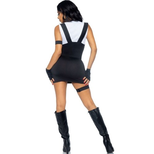 Leg Avenue Sexy Black SWAT Costume