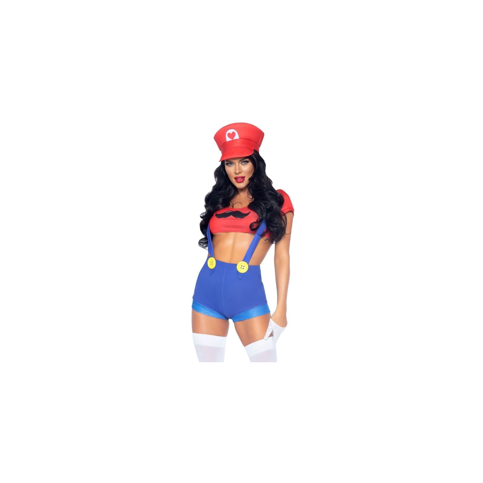 Leg Avenue - Sexy Mario Bros Costume Red/Blue S