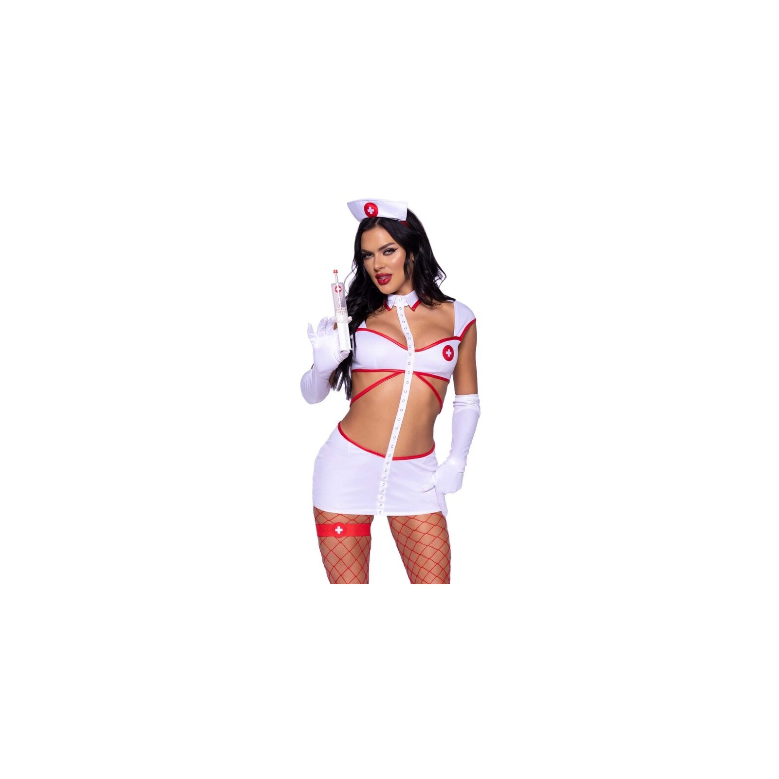 Leg Avenue Sexy Nurse Costume White M - Irresistible Look