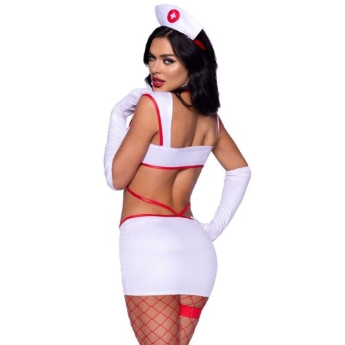 Leg Avenue Sexy Nurse Costume White M - Irresistible Look