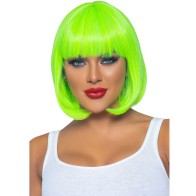 Leg Avenue Neon Green Bob Wig