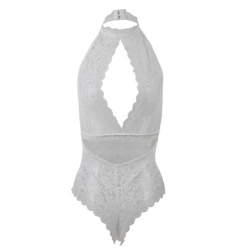 Body De Encaje Blanco Sublime 953867 - Elegancia Irresistible