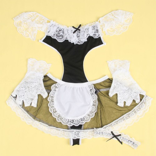 Sublime Sexy Maid Costume Black/White L/XL