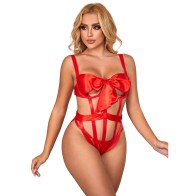 Subblime Sexy Cut Out Body with Red Bow L/XL