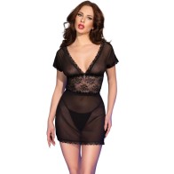 Chilirose Babydoll Negro - Elegancia Y Sensualidad