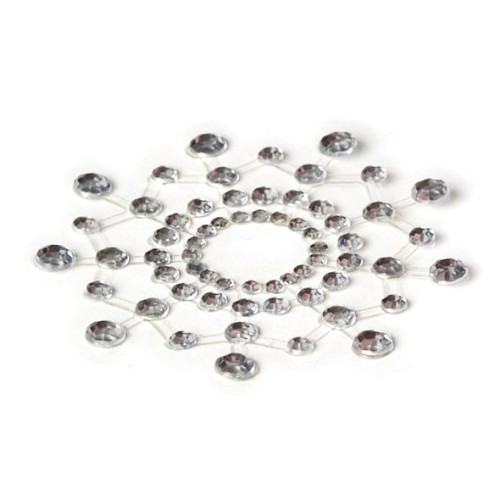 Bijoux Indiscrets Silver Nipple Covers - Enhance Your Sensuality