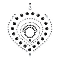 Bijoux Indiscrets Flamboyant Black & Silver - Intimate Jewelry