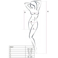 Passion Sexy Bodystocking Dress Model BS027