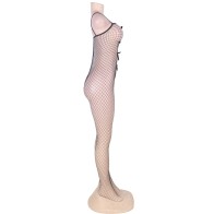 Bodystocking Con Lazos En Escote S/L