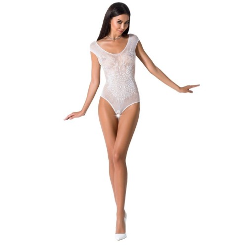 Passion Woman Bs064 Bodystocking White - Sexy Lingerie