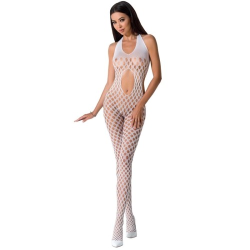 Passion Woman BS065 Bodystocking Blanco