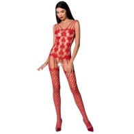 Passion Red Bodystocking for Women