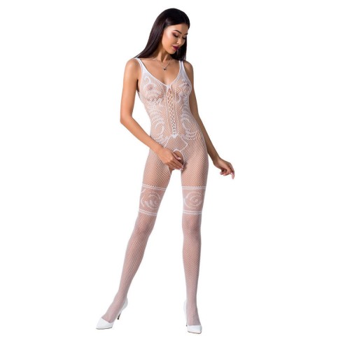 Passion Woman Bodystocking BS069 White One Size