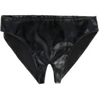 Panties Unisex Con Abertura Darkness Para Juegos de Fantasía