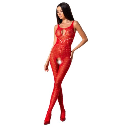 Passion Woman BS078 Bodystocking One Size Red