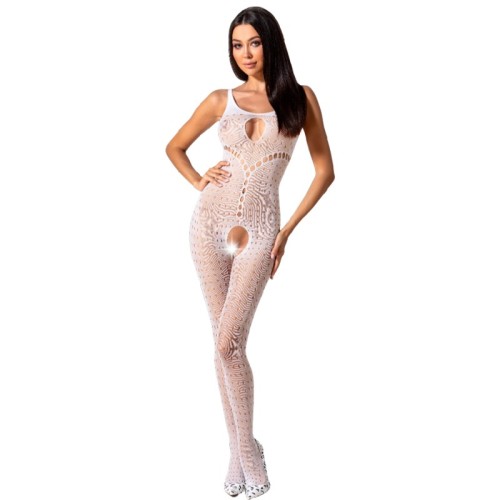 Bodystocking Blanco Passion BS078 Talla Única