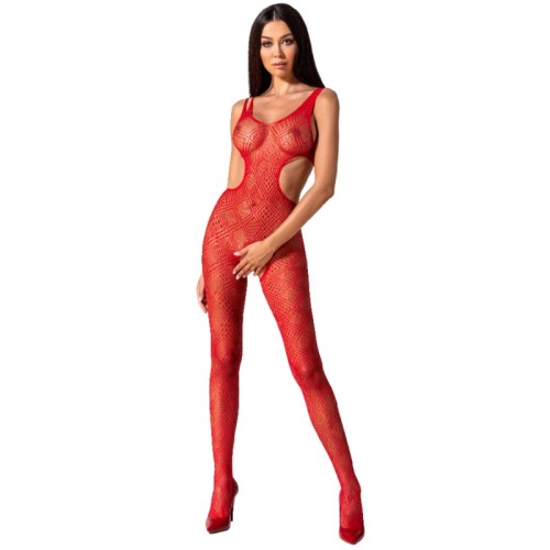 Passion Woman BS085 Bodystocking Red - Seductive Allure