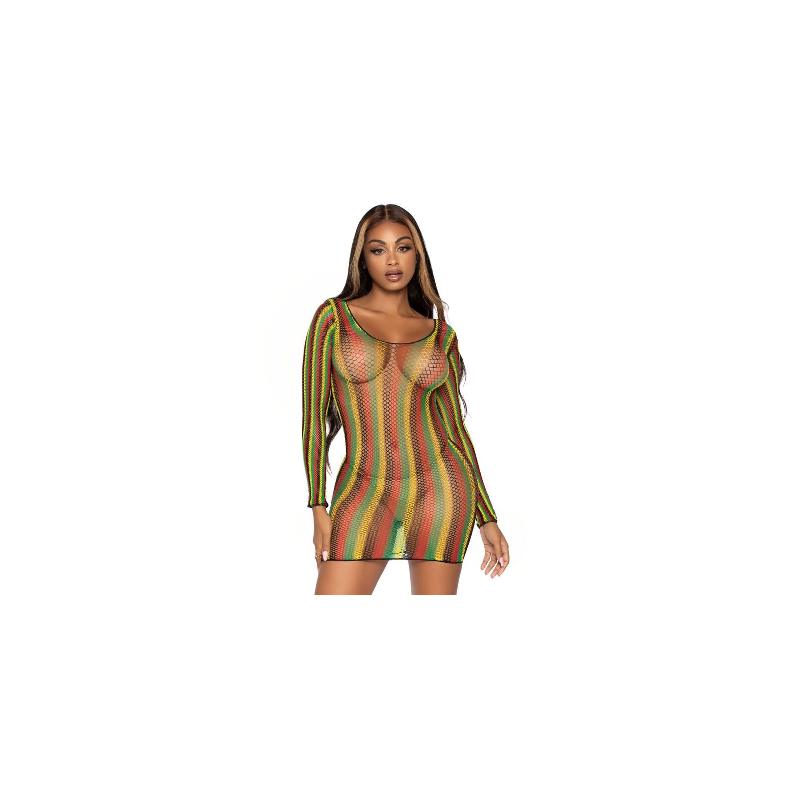 Leg Avenue Rasta Mini Dress