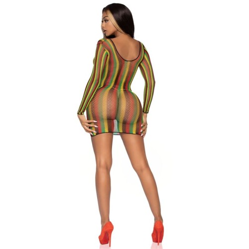 Leg Avenue Rasta Mini Dress