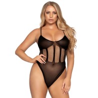 Leg Avenue - Set Bodysuit y Falda Calidad