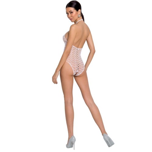 Passion Woman BS087 Bodystocking White