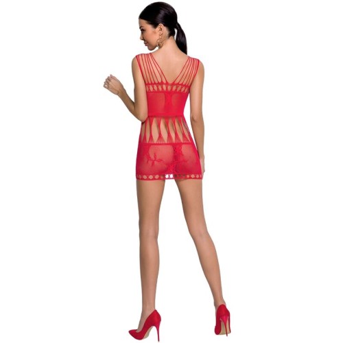 Passion Bodystocking Rojo Mujer BS090 Talla Única