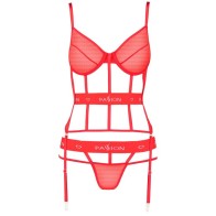 Corset Rojo Kyouka de Passion - S/M