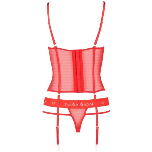 Corset Rojo Kyouka de Passion - S/M