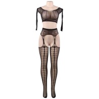 Bodystocking Top Manga Larga S/L