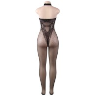 Bodystocking Espalda Descubierta para Noches Sensuales