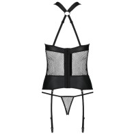 Passion Amanda Eco Leather Corset for Irresistible Seduction S/M