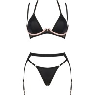 Obsessive Selinne 3-Piece Set for Elegant Seduction