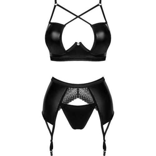 Obsessive Norides Black Lingerie Set