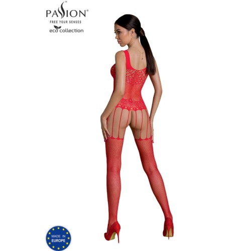 Passion Bodystocking Eco Collection Rojo