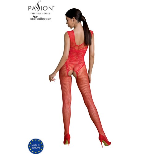 Passion - Eco Collection Bodystocking Rojo BS003