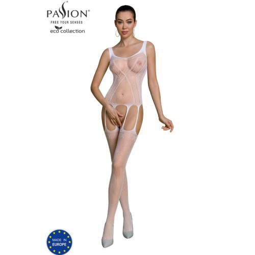 Eco-Friendly Bodystocking in White