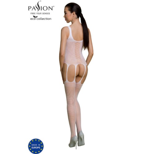 Eco-Friendly Bodystocking in White