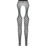 Passion Eco Collection Bodystocking Eco S003 Black - Sustainable Lingerie