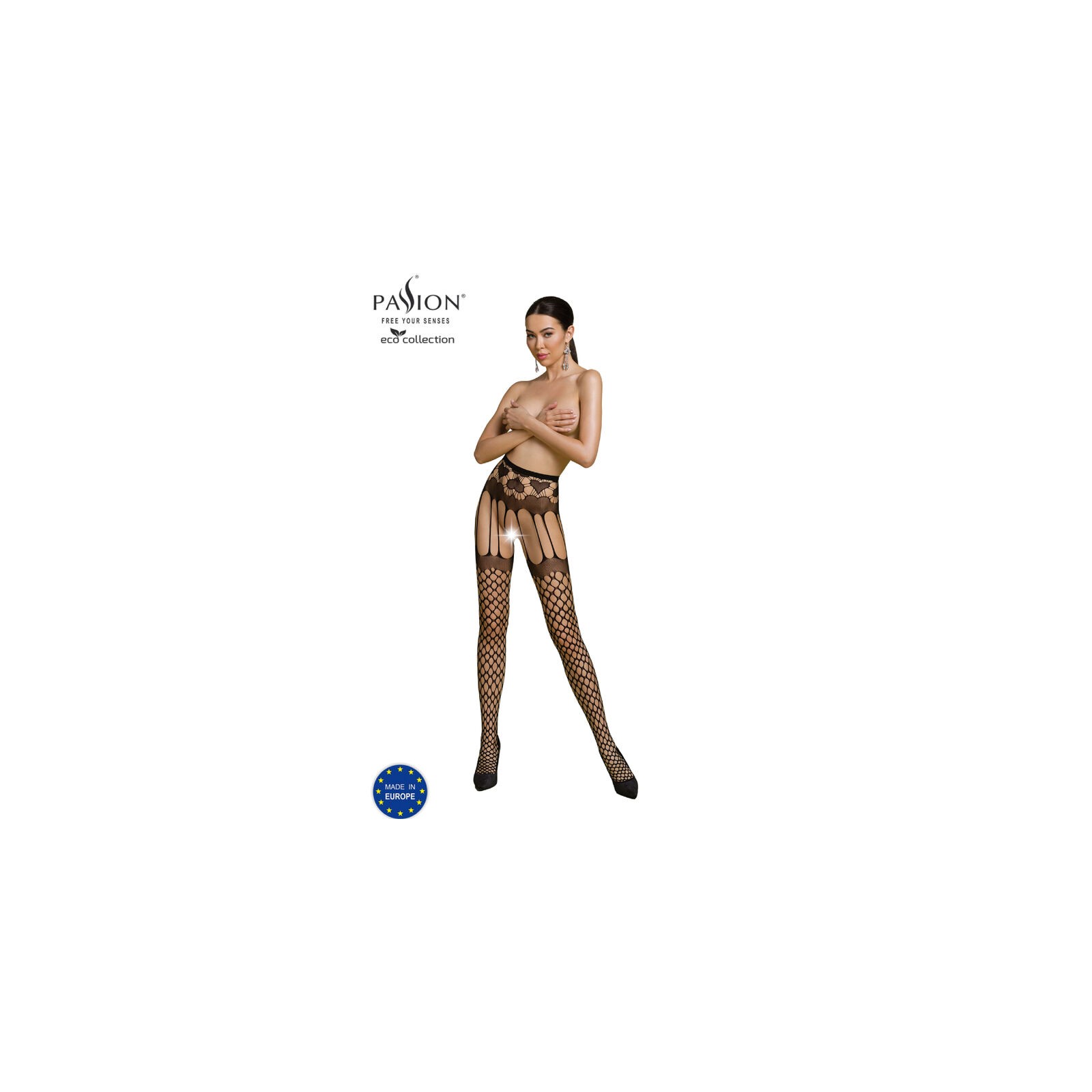 Passion Eco Collection Bodystocking Para Elegancia Estilosa