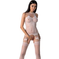 Passion BS095 Bodystocking White One Size