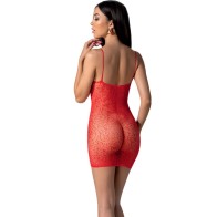 PASSION BS096 Bodystocking Red One Size